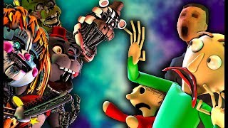 FNaF Scrap Animatronics vs Baldi's Basics