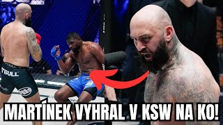 MICHAL MARTÍNEK VYHRAL V KSW! (Martínek vs Prince + celý zápas)