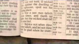 Proverbs 24 King James Holy Bible