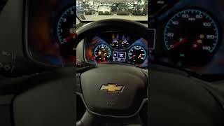 Startup sequence of a 2022 Chevrolet Colorado V6