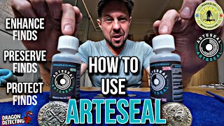 How To Use Arteseal | Enhance, Protect And Preserve Your Finds | Metal Detecting UK | #Arteseal