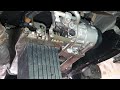 How to replace belt tensioner pulleys and alternator  mercedes aclassbclass w169w245 cdi