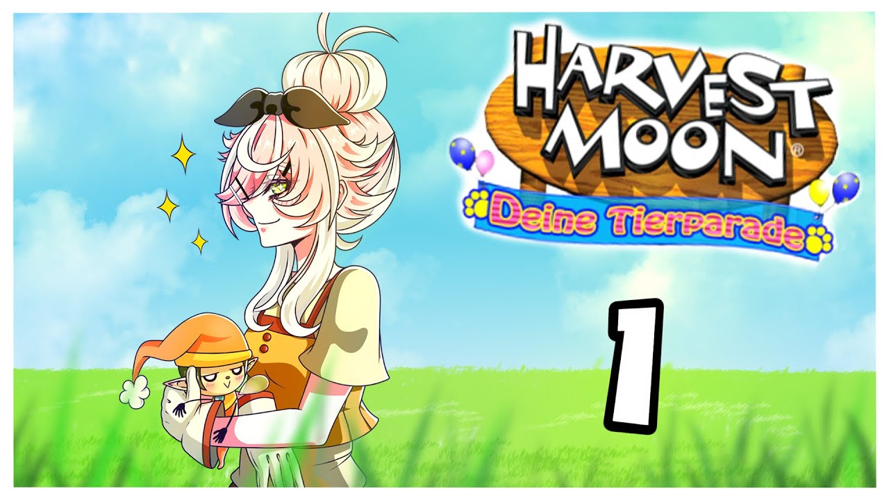 Let´s Play Harvest Moon: Deine Tierparade 🦒🐘🦛 [1] - Ich möchte FARMERIN werden!