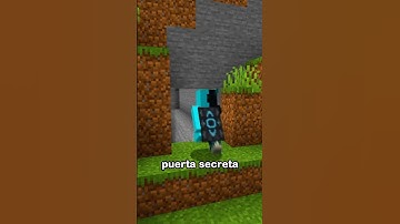 Puerta Secreta Automática en Minecraft 🚪