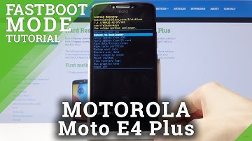 Motorola Moto E4 Plus - How to Enter & Quit Fastboot Mode