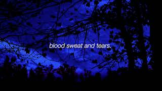 bts - blood sweat and tears (slowed + reverb)