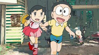 Nobita Shizuka Song ,Doraemon At The End Natural Flowers