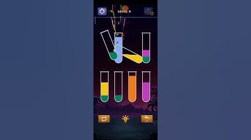 Water sort puzzle level 8 /#shorts