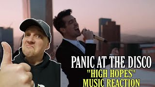 Panic at the Disco Reaction - HIGH HOPES | FIRST TIME REACTION TO