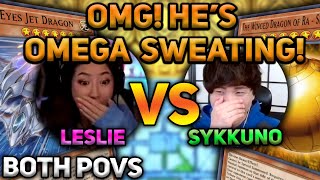 CRAZY YU-GI-OH! MIND GAMES: Leslie VS Sykkuno- “THERE’S NO WAY! HE’S BLUFFING!” | Master Duel