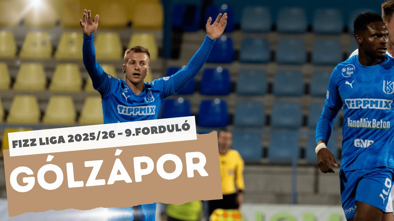 GÓLZÁPOR | 9. FORDULÓ | FIZZ LIGA 2025/26