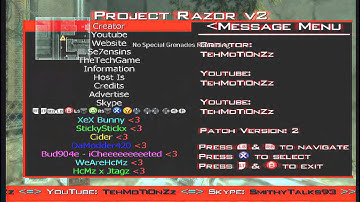MW2 l TU8 ||Project Razor v2 All Client Mod Menu|| l +Download