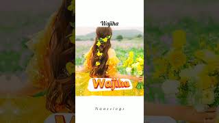 Wajiha Name