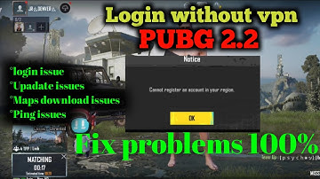 Pubg mobile 2.2 login issue | How to fix ✅login issue/problem without😱 VPN #pubgmobile #bgmi
