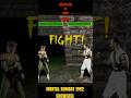 MORTAL KOMBAT 1992 SHOWCASE: Sonya Blade VS Kano
