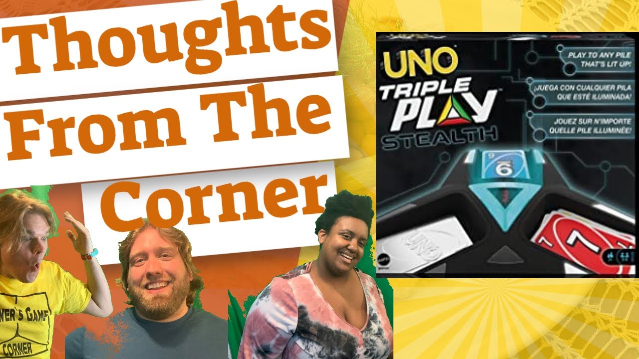 Bower Family Learns UNO Triple Play & Uno Triple Play Stealth 