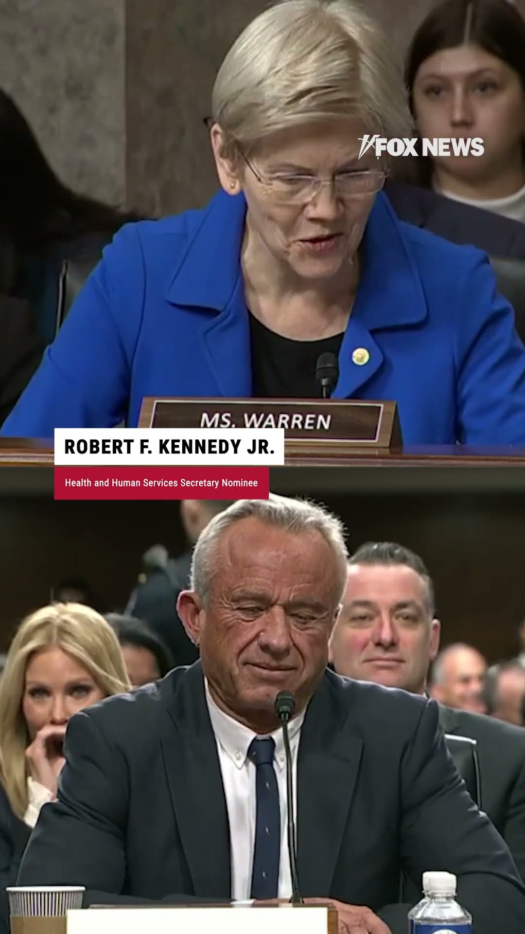 RFK Jr. laughs off Sen. Warren's question at HHS confirmation hearing