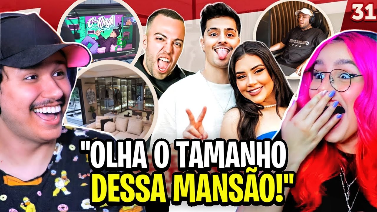 o Coringa tem a maior mansão da LOUD? | React Pod Entrar