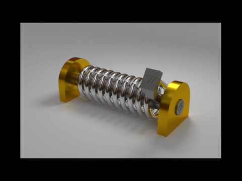 Torsion spring oscillating
