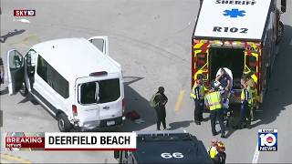 12 injured after crash in Deerfield Beach