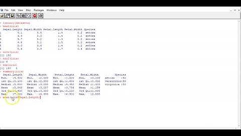 Biostatistics in R session 1 - Introduction (rows, columns, means, basic plots)