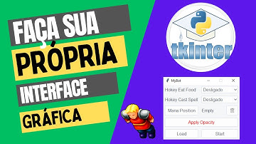 Desenvolvendo uma Interface Gráfica para Automação no Tibia usando Tkinter (Python) 2/2
