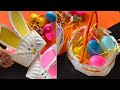 Paper plate easter basket  simple easter egg basket diy  easter diy ideas