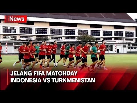 Jelang FIFA Matchday Indonesia Vs Turkmenistan, Timnas Berlatih di Lapangan Thor