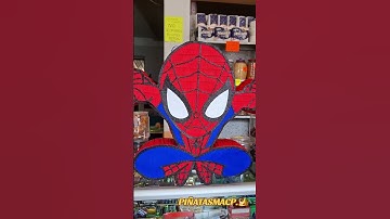piñata de spiderman.🕷❤️ #spiderman #piñatasmacp