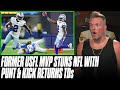 Cowboys Returner KaVontae Turpin Scores  Punt Return & Kick Return TDs | Pat McAfee Reacts