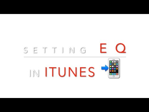 SETTING EQ IN APPLE MUSIC - iTunes iPhone ? EQ