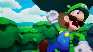 Luigi Freaking Out in Brothership