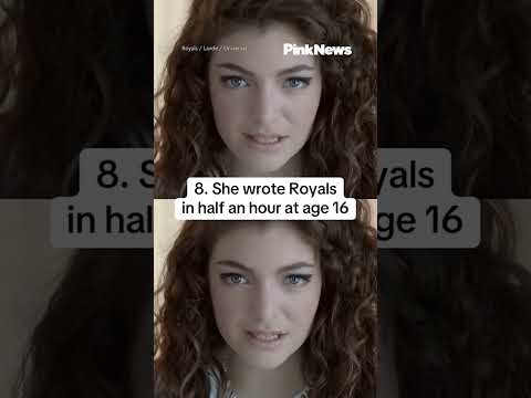 14 Facts You Didn't Know About Lorde #shorts #lorde #royals