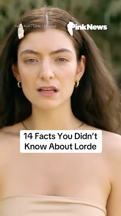 Download lagu 14 Facts You Didn't Know About Lorde #shorts #lorde #royals