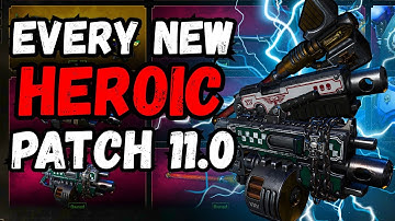 EVERY NEW Heroic Weapon Perk Effect in Patch 11.0 EXPLAINED - Space Marine 2