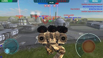 War Robot  (Test Server): fury triple zeus, lancelot thunder/ 2x orkans