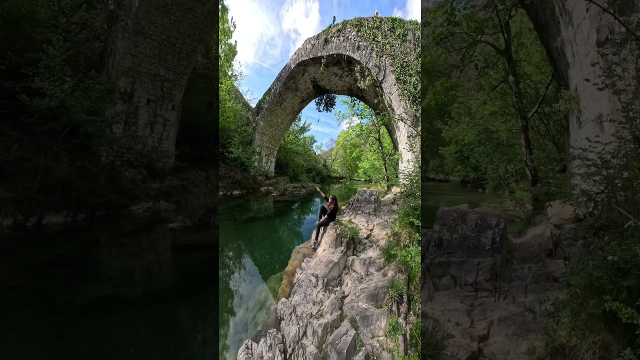 Ven a visitar el increíble puente Viejo del Río Dobra. #CadaRutaUnaHistoria #turismo #asturias