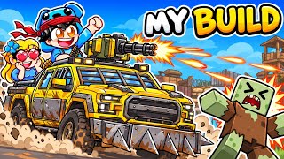 Spending $100,000,000 to BUILD A CAR and Kill Zombie With Crazy Fan Girls!