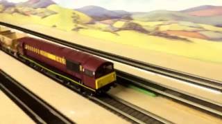 Old Hornby hard wired class 58 58003 EWS Dcc