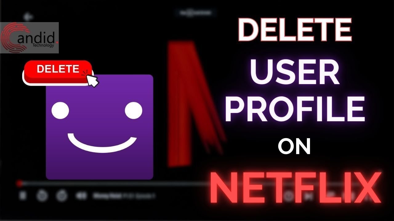 How to delete a Netflix user profile? | Candid.Technology