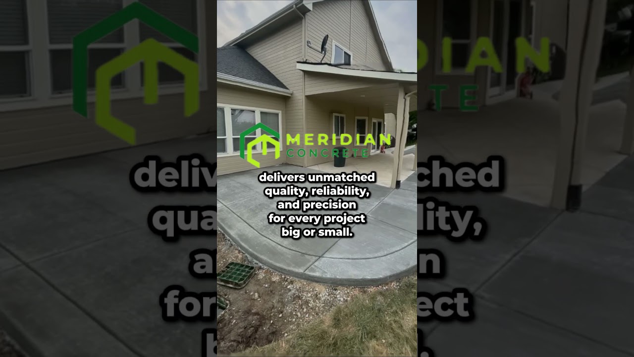 Solid Foundations: The Meridian Concrete Difference!