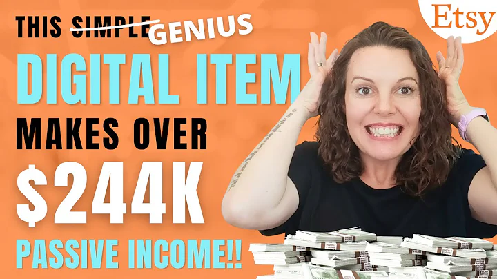 The Ultimate Guide to Making $20k A Month with Etsy's EASY Digital Products!