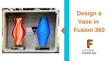 Design a Psychedelic Vase in Fusion 360