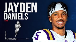 Jayden Daniels' pinpoint accuracy and smooth runs make him a dual-threat star | NFL Top Prospects