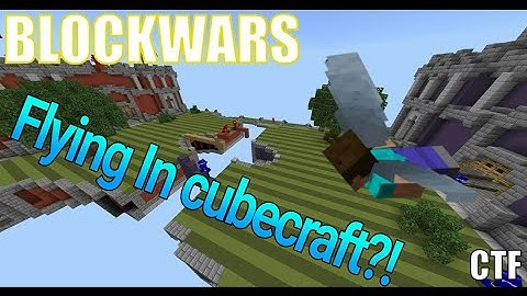 Cubcraft  - I  WAS FLYING ON CUBECRAFT CTF !! EP 2