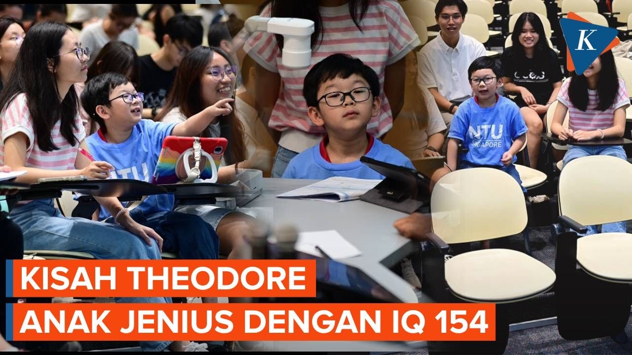 Theodore Bocah 7 Tahun IQ 154, Jadi "Mahasiswa" di NTU