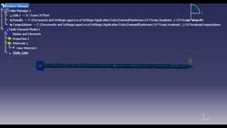CATIA: Deformation at Generative Structural Analysis