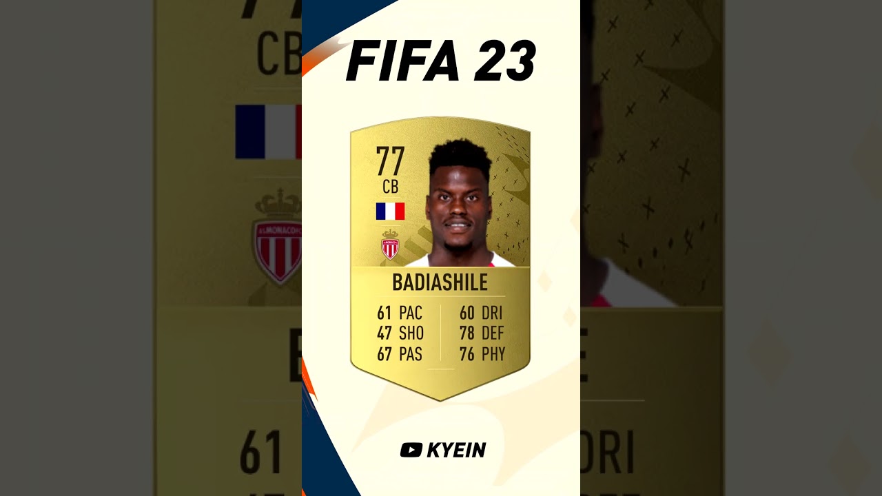 Benoît Badiashile - FIFA Evolution (FIFA 20 - FIFA 23)