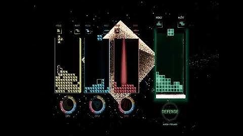 Tetris Effect Connected (vs connected against bots lvl 9) using Virgo boss
