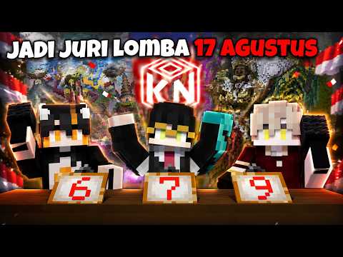JADI JURI BUILD BATTLE 17 AGUSTUS!! BUILD MEREKA GILA-GILAAN!! 🤯🔥